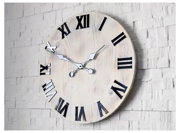 Zegar na ścianę nowoczesny efektowny okrągły cichy do kuchni salonu pokoju