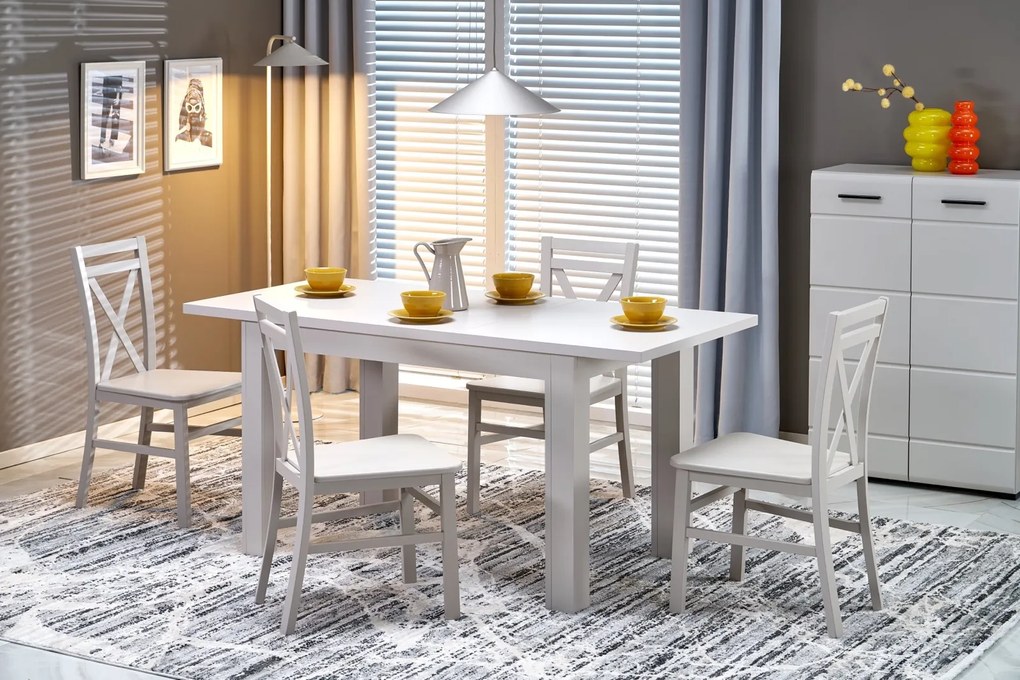 Rozkładany stół w kolorze kaszmir do jadalni Gizmo Halmar