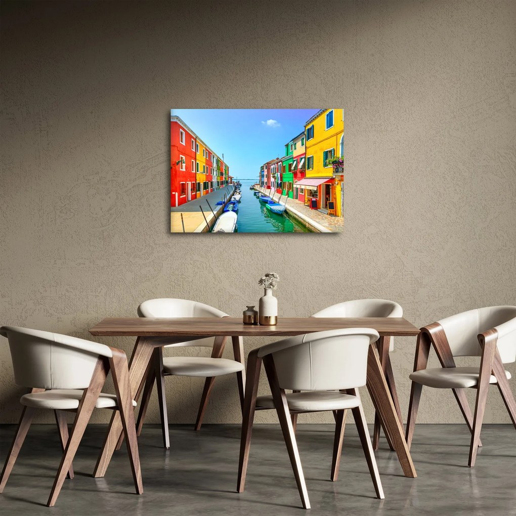 Obraz - Wyspa Burano, Wenecja, Włochy (70x50 cm)