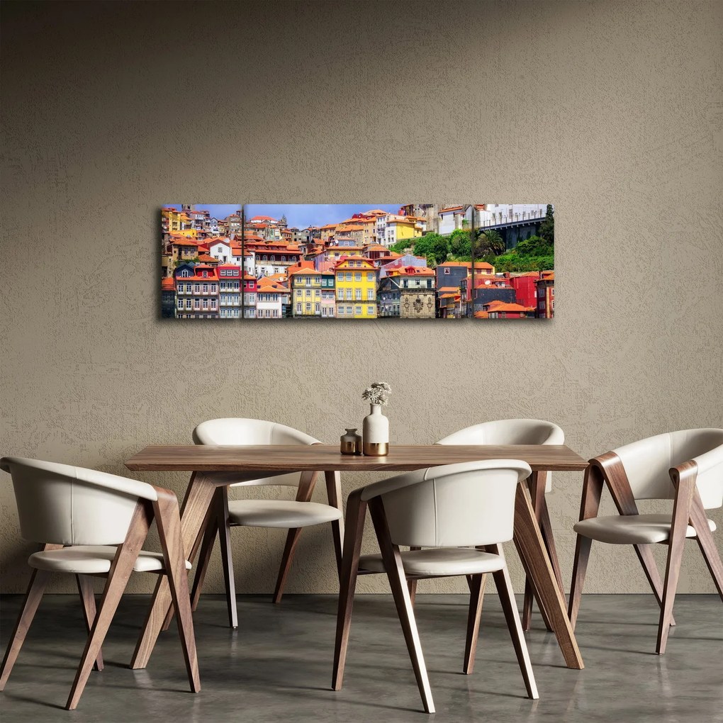 Obraz - Ribeira, Portugalia (170x50 cm)