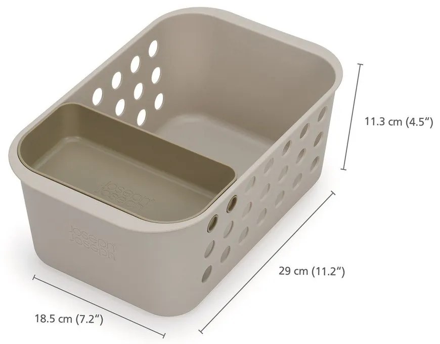 Beżowy organizer łazienkowy EasyStore – Joseph Joseph