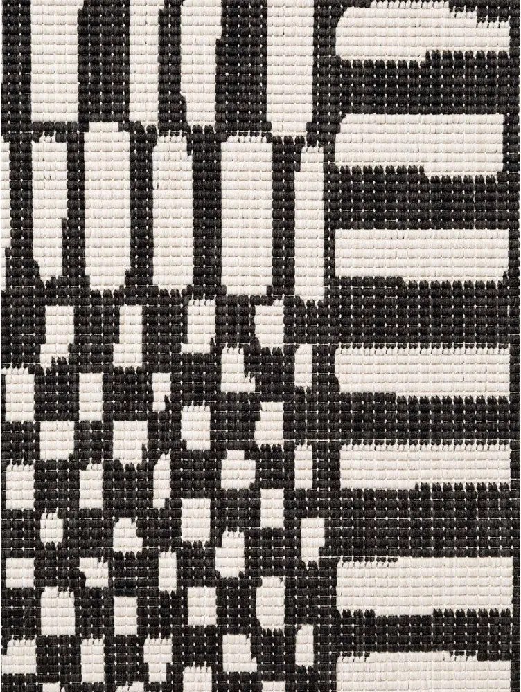 Czarno-kremowy dywan odpowiedni na zewnątrz 200x300 cm Haringey Barkham – Ted Baker