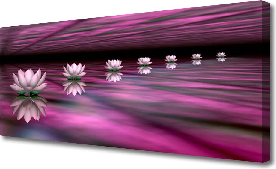 Obraz canvas Romantyczna Natura w Kwiatach