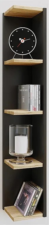 Drewno Stand Regał Dekoracji Narożnik Półka Honsa