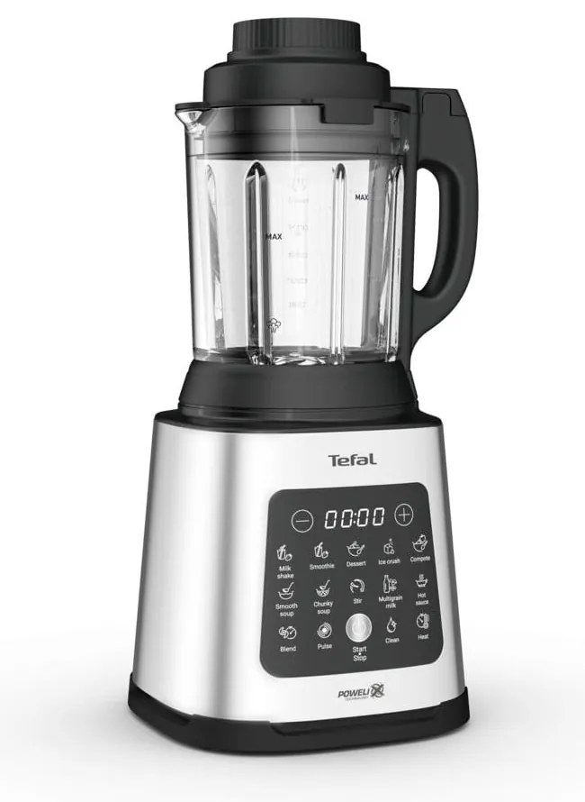 Blender kielichowy w kolorze srebra Perfectmix Cook BL83SD30 – Tefal