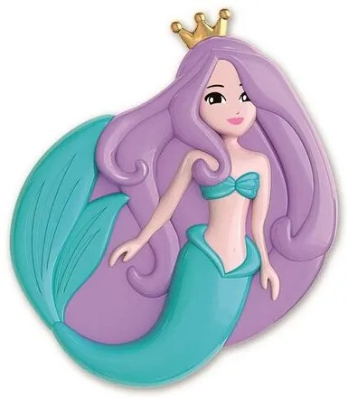 Zestaw do makijażu Clementoni Crazy Chic, syrenka, 34 x 30 x 6 cm