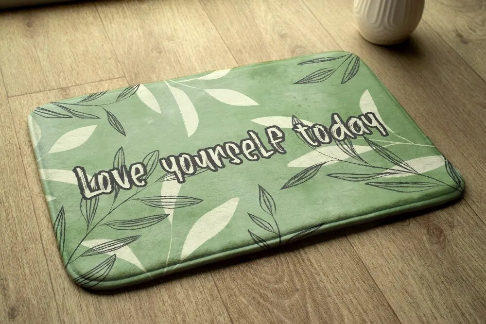 Dywanik pod prysznic Dywanik pod prysznic Akwarela Liście