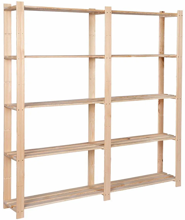 Drewniany regał do spiżarni E5-R02