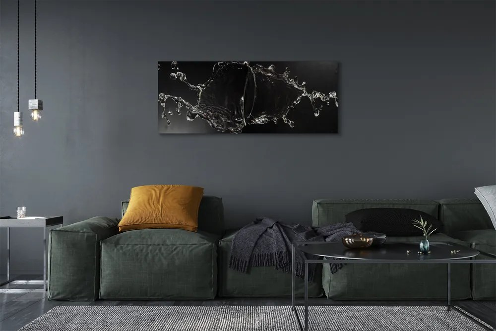 Obraz canvas na ścianę Dynamiczny Chlust Wody