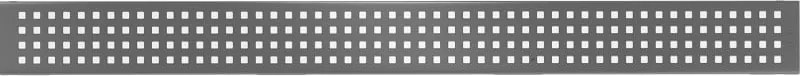Mexen Flat M08 maskownica do odpływu liniowego 60 cm, gun gray szczotkowany - 1E25060