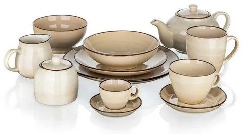 Banquet Talerz głęboki PALAS, 18 cm, kremowy