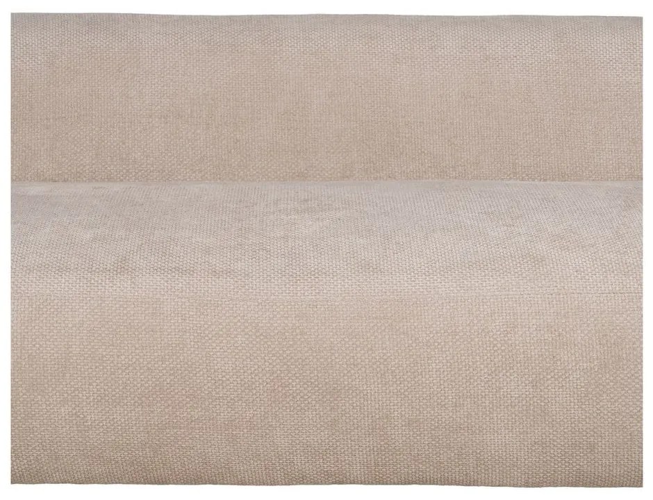 Beżowa sofa z tkaniny szenilowej 200 cm Minimal – Ixia