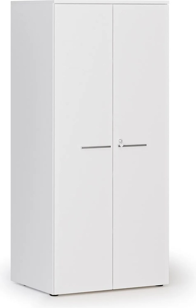 Szafa biurowa z drzwiami PRIMO WHITE, 1781 x 800 x 600 mm, biały