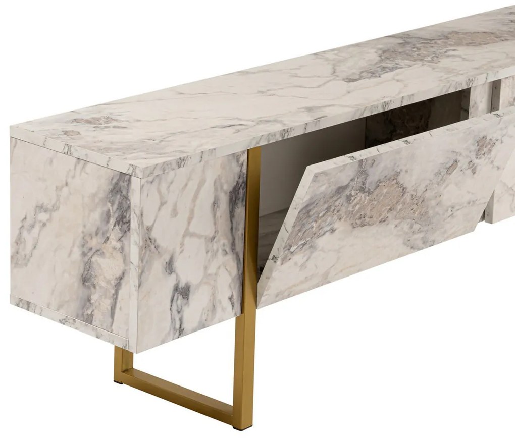 Stolik TV Serenity Gold