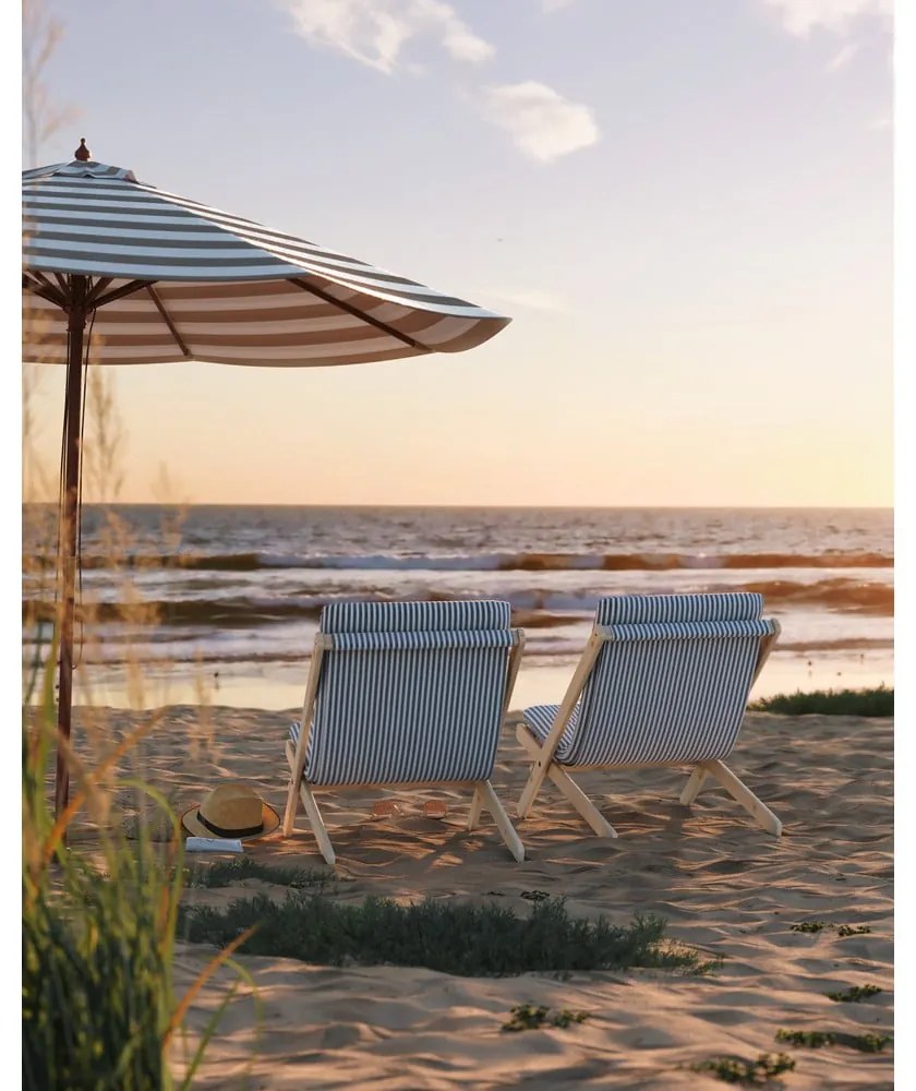 Fotel rozkładany Karup Design Boogie Raw/Clay Brown