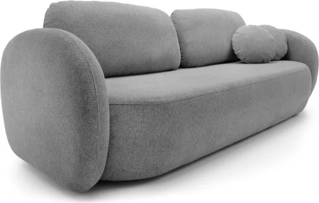 Sofa OLIO z funkcja spania i pojemnikiem SZARY ARAGON 72