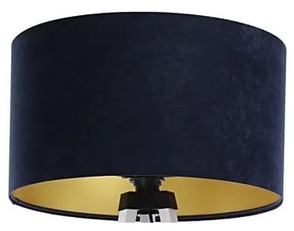 Uniwersalny klosz STANDART E27 pr. 45 cm niebiesko-złoty