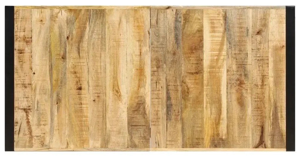 Industrialny stół z drewna 80x160 – Fulo 3X