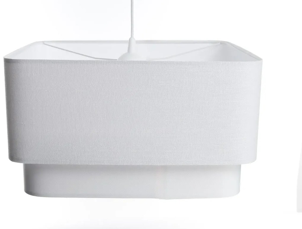 Lampa wisząca KWADRO DUO 010 51x47cm biała BPS KONCEPT