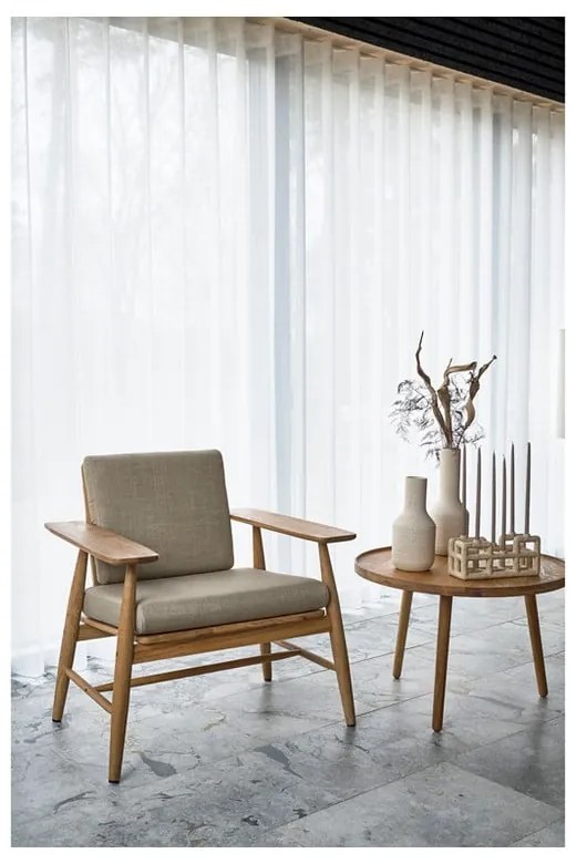 Kremowy kamionkowy wazon Elv – Villa Collection