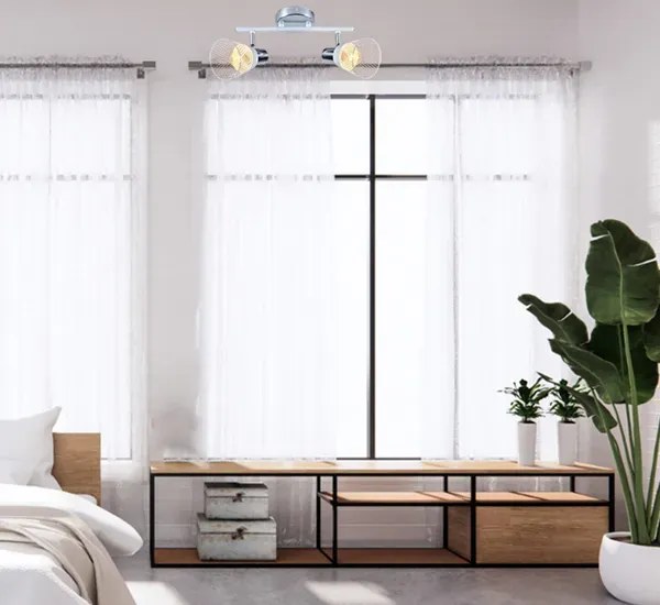 Designerska Dwukloszowa Lampa Sufitowa G8-D90