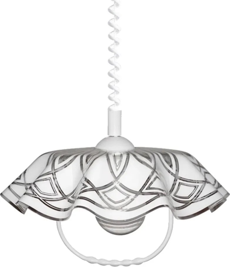 Prezent 74197 B05 - Wysuwany żyrandol LYRA 1xE27/60W/230V