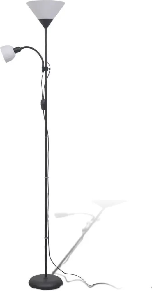 Czarna podwójna lampa stojąca - EX06 G6-F61