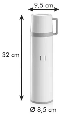 Tescoma Termos z kubkiem CONSTANT CREAM, 1 l, 1 l