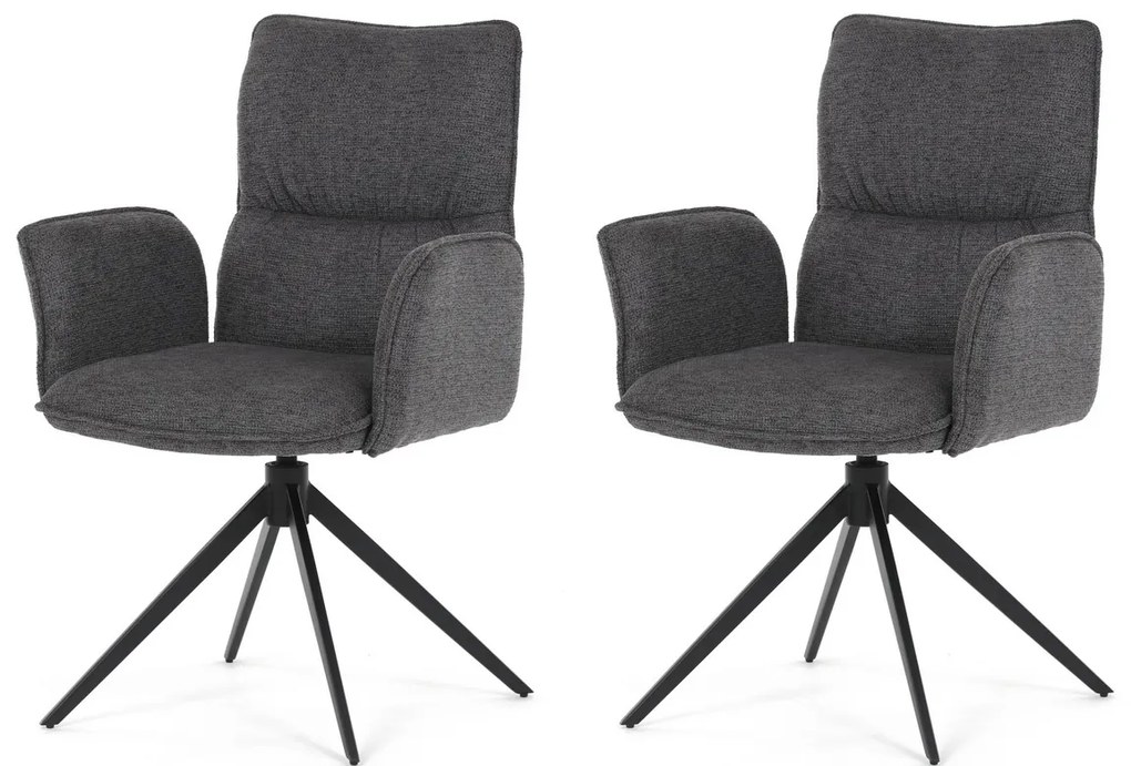 Zestaw krzeseł do jadalni DCH-D1328 GREY2, 2 szt.