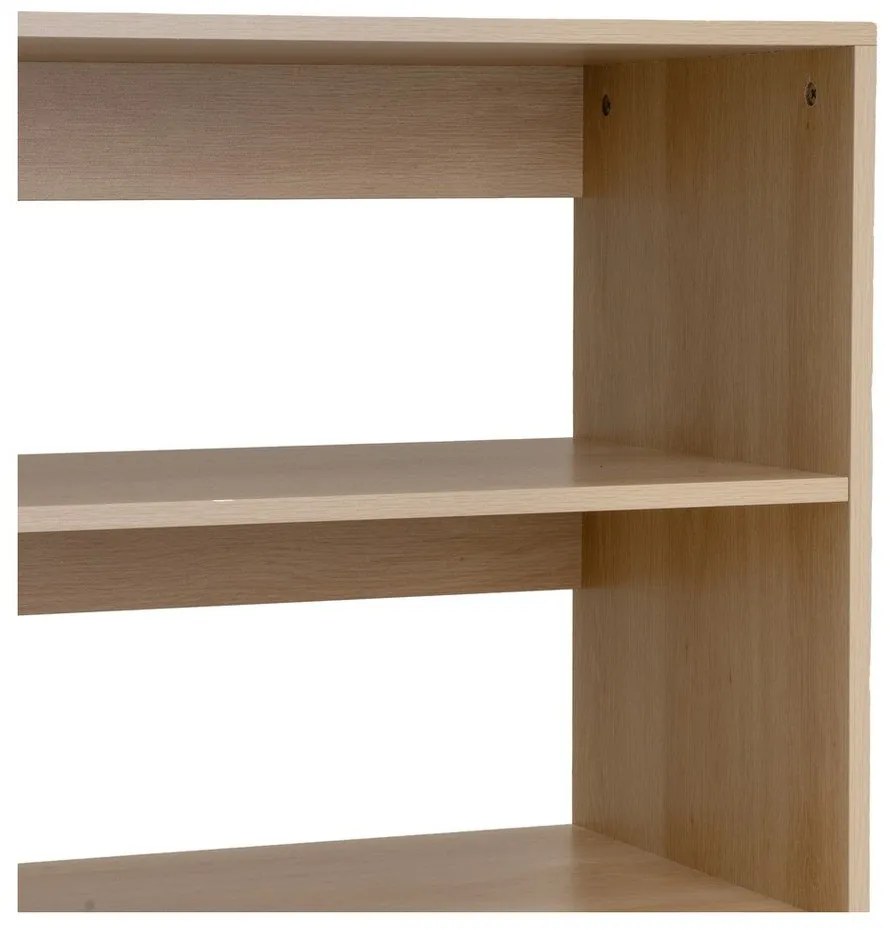 Regał w naturalnym kolorze 80x120x40 cm Naroa – Casa Selección