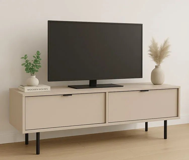 Kaszmirowa szafka pod tv na nóżkach B9-G89
