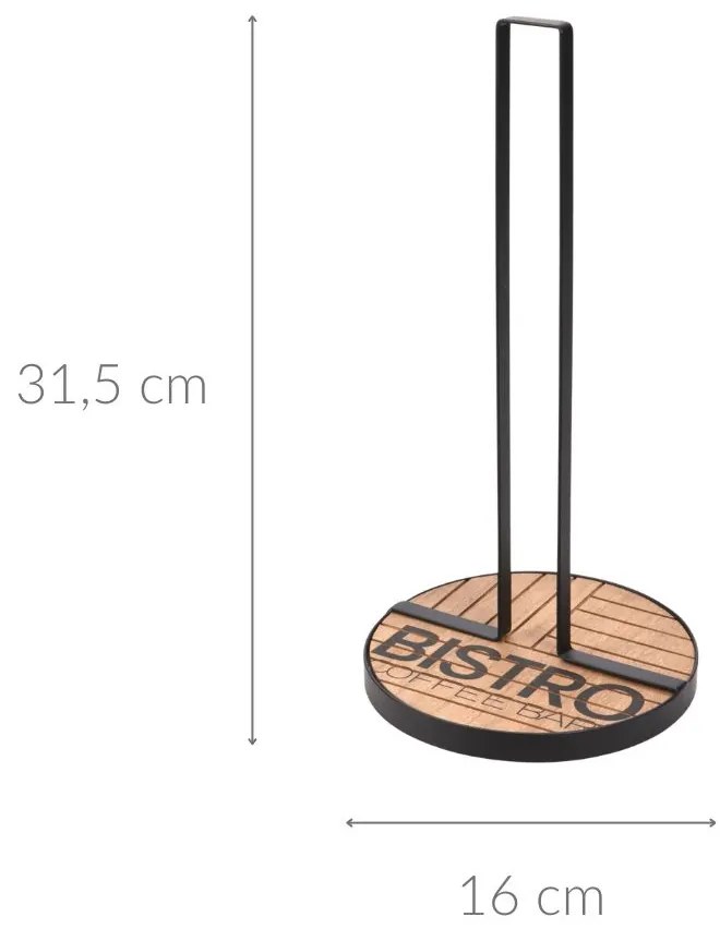 Stojak na ręcznik papierowy Bistro, wys. 31,5 cm