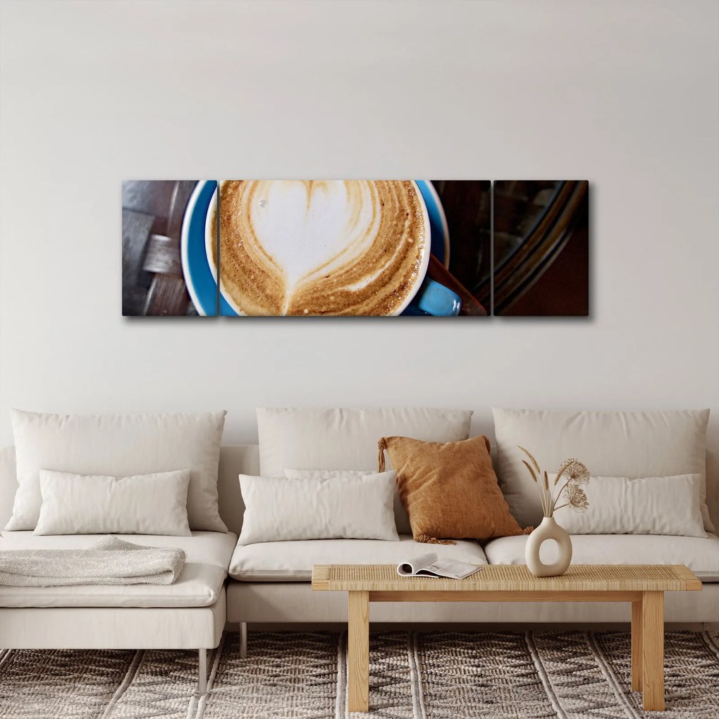 Obraz - Latte Art (170x50 cm)