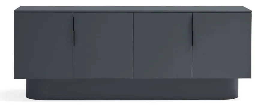 Antracytowa komoda 200x77,5 cm Totem – Teulat
