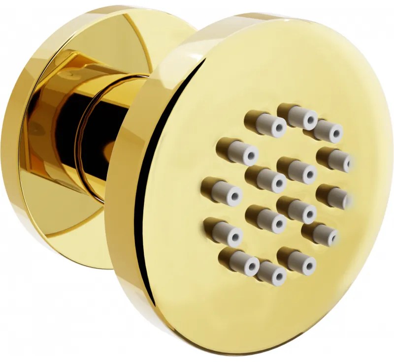 Mexen dysza boczna natynkowa, złota - 79361-50