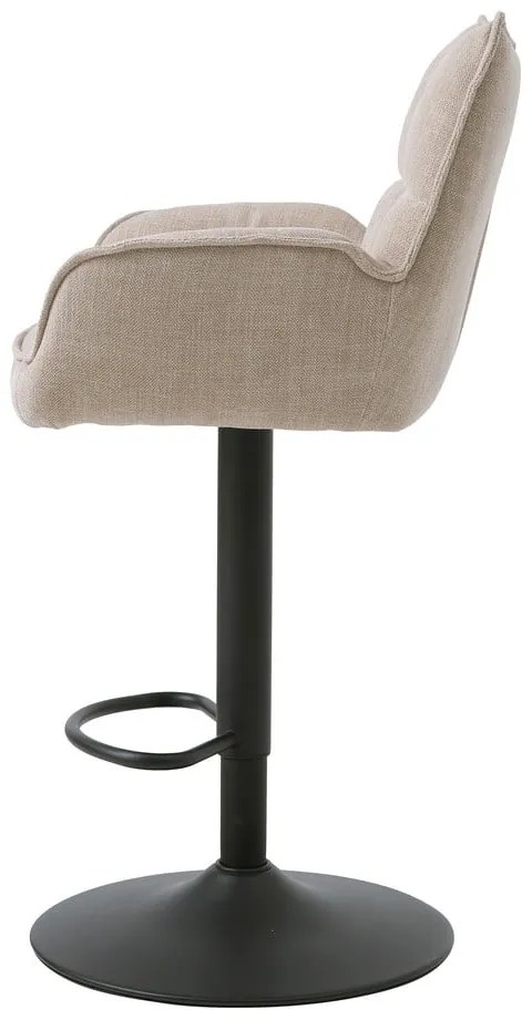 Kremowe hokery z regulowaną wysokością zestaw 2 szt. Marilla – Unique Furniture