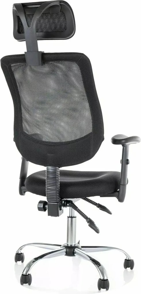 Fotel obrotowy Q-118R Signal, zgodny z normą BHP