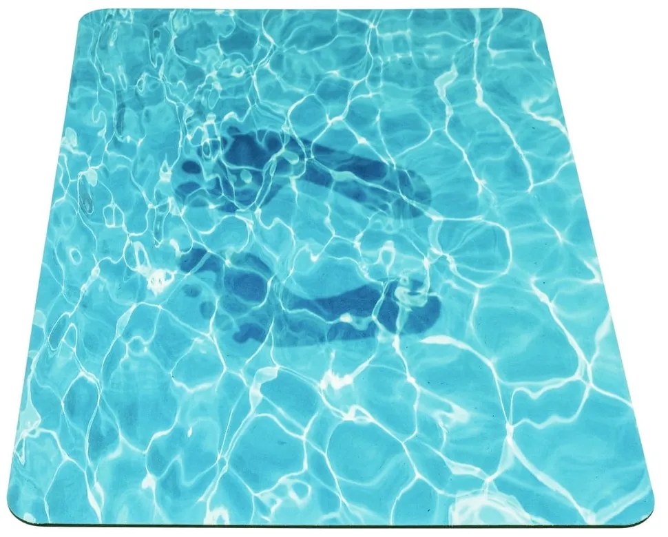 Niebieski dywanik łazienkowy 50x80 cm Blue Sea – Wenko