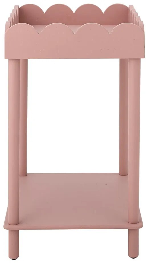 Różowa konsola z litego drewna sosnowego 40x60 cm Isola – Bloomingville