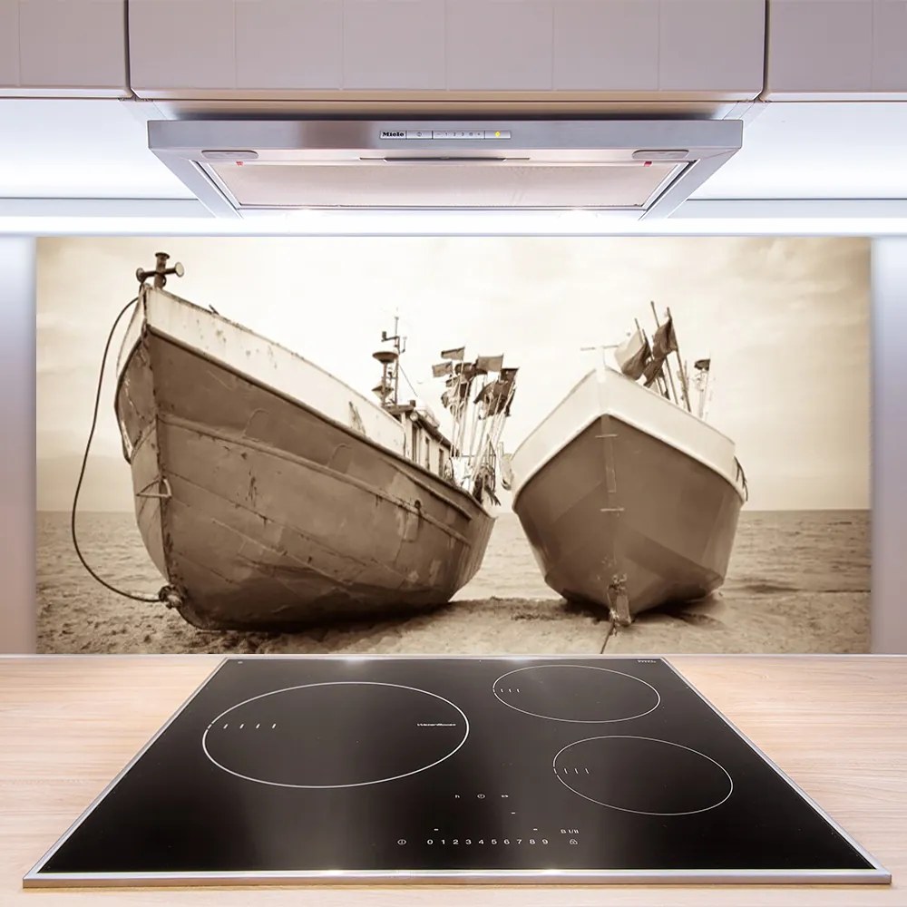 Panel Kuchenny Przystań Kolorowych Łódek