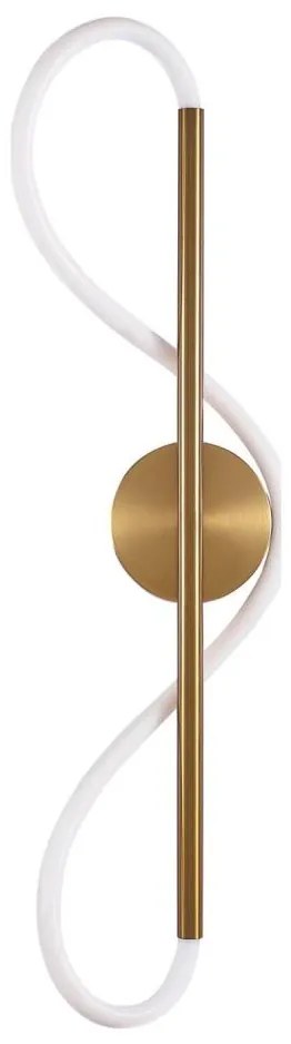 LED Kinkiet EMMA LED/19W/230V złoty