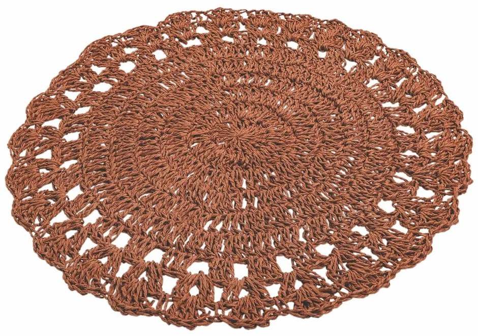 Papierowe maty stołowe zestaw 6 szt. ø 38 cm Uncinetto – VDE Tivoli 1996