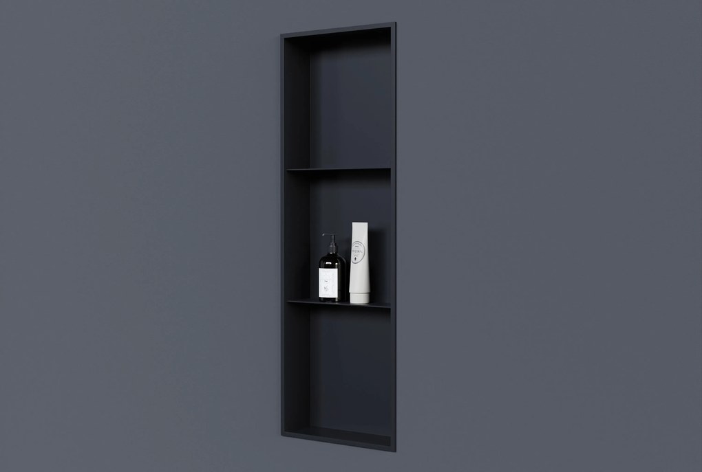 Półka wnękowa ścienna ze stali nierdzewnej NT309010X