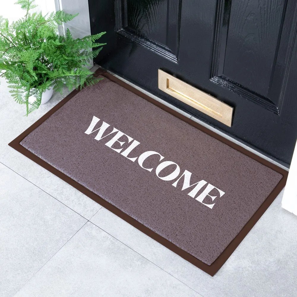 Wycieraczka z PVC 40x70 cm Welcome – Artsy Doormats