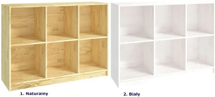 Drewniany regał na zabawki D8-T86