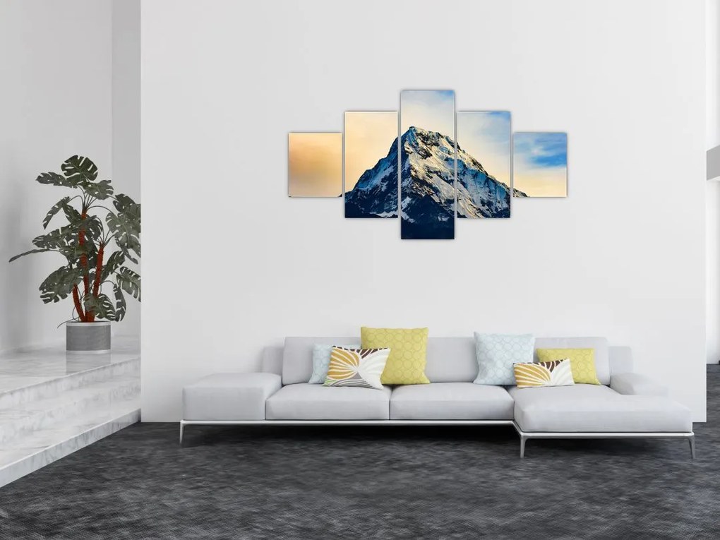 Obraz ośnieżonych gór, Nepal (125x70 cm)