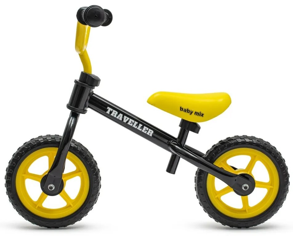 Baby Mix Rowerek biegowy Traveller, czarny