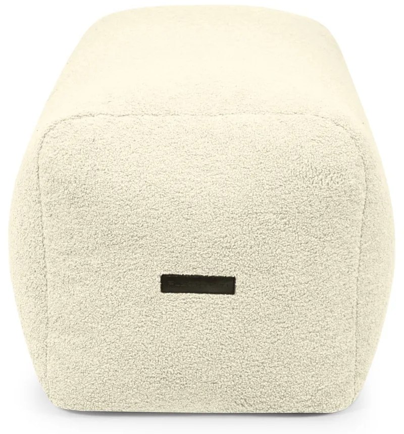Brązowy worek do siedzenia z materiału bouclé Plus 100 Lounge – SLOWDOWN