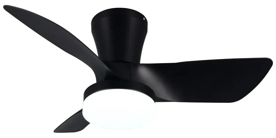 Czarna lampa sufitowa LED Randers – Trio