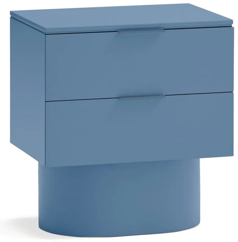 Niebieska szafka nocna Totem – Teulat